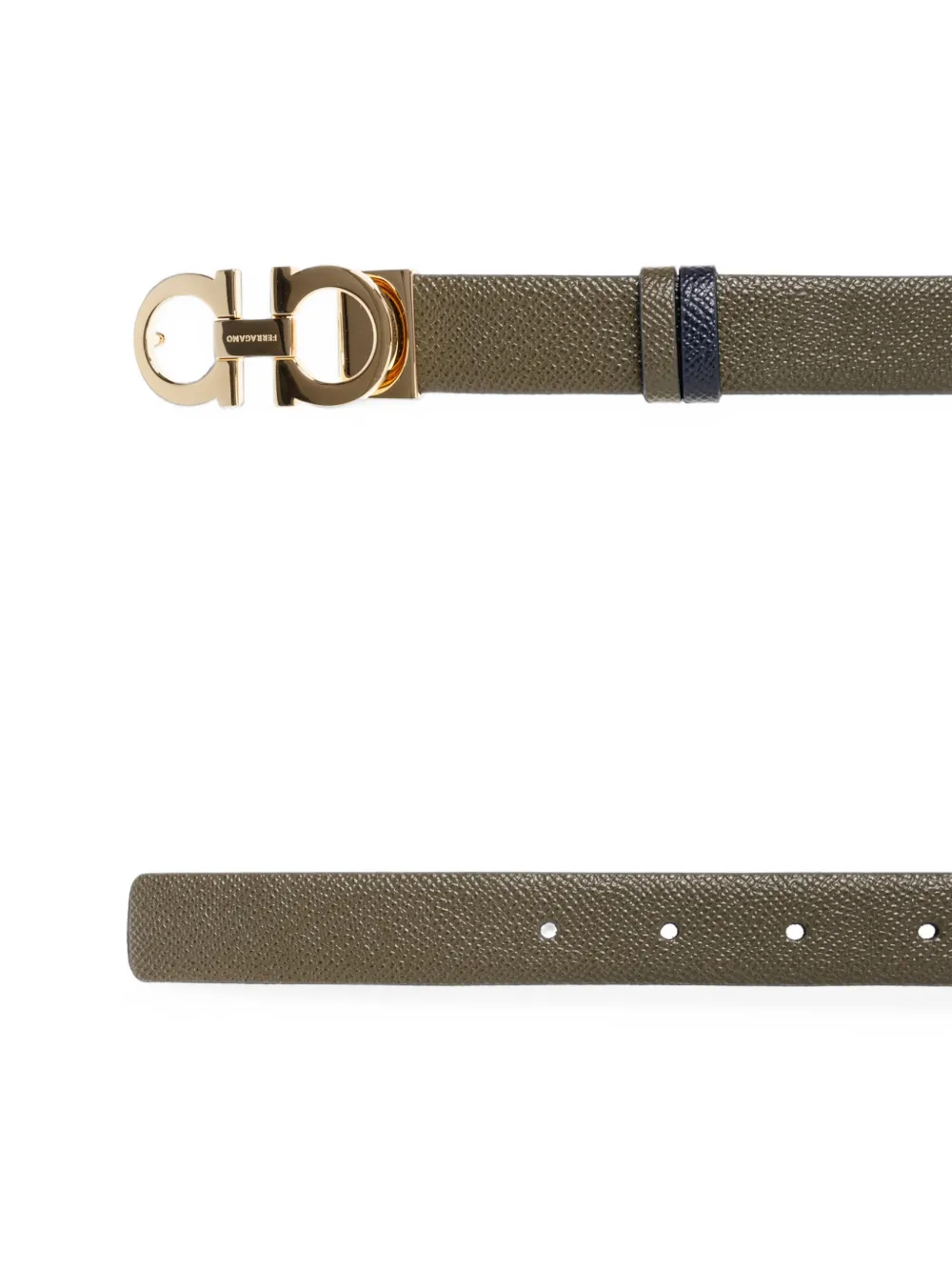 Ferragamo Verstelbare riem Groen