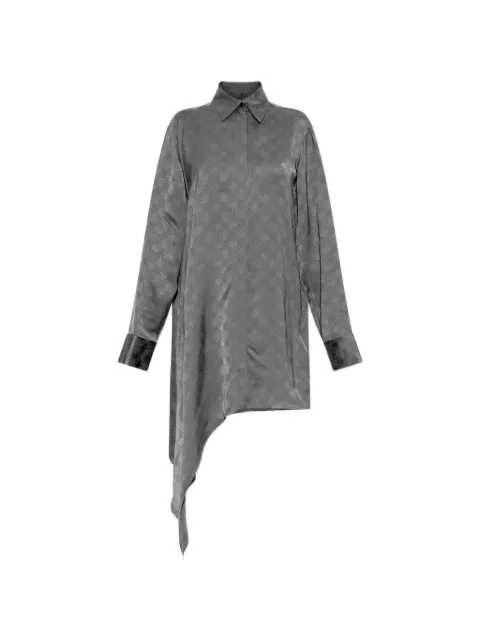 Off-White monogram asymmetric dress