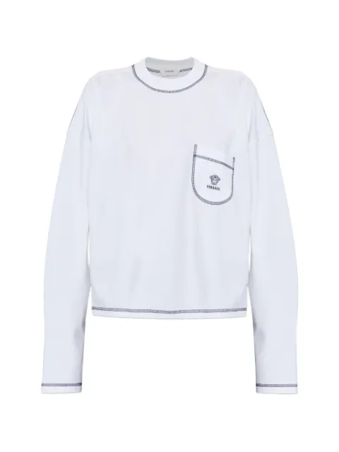 Versace Medusa-logo long-sleeve top