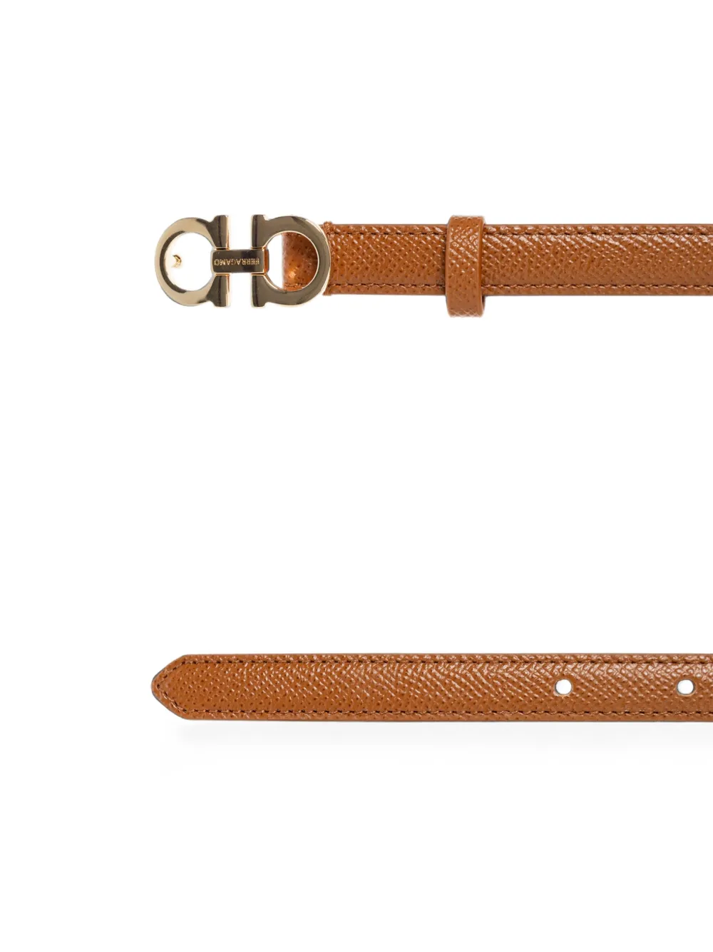 Ferragamo Gancini riem Bruin