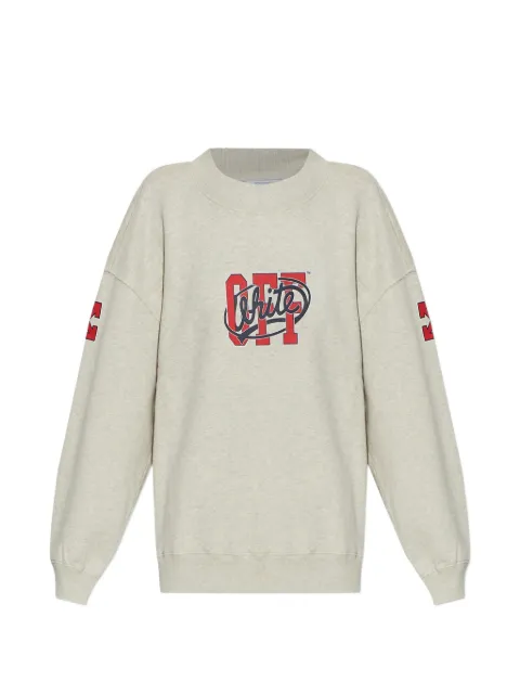 Off-White logo-print sweatshirt