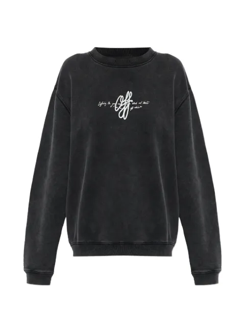 Off-White logo-print sweatshirt