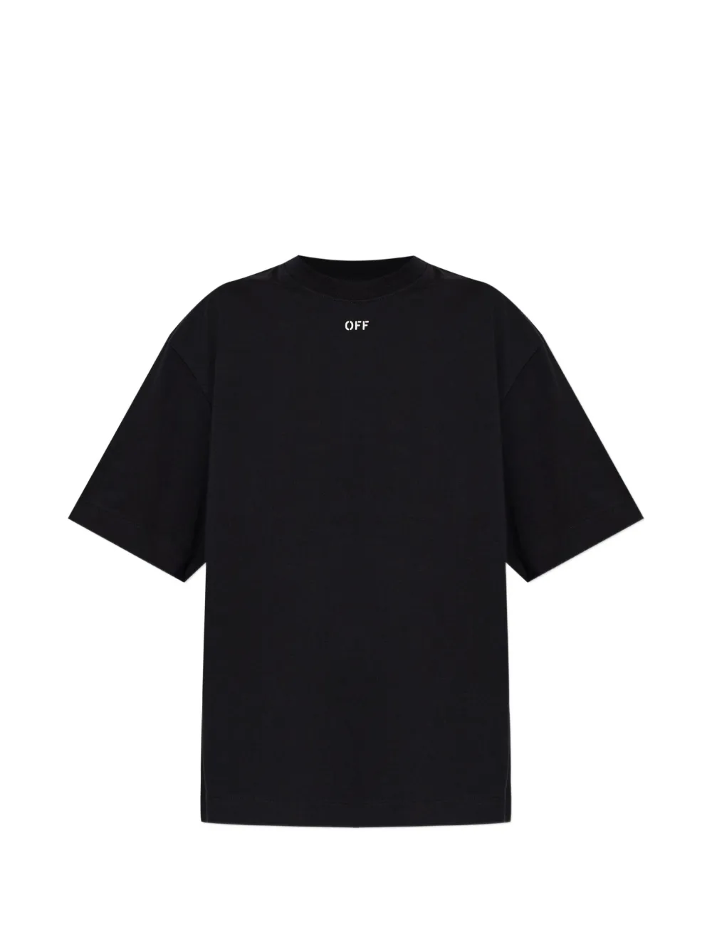 Off-White logo-print Arrows motif T-shirt - Nero