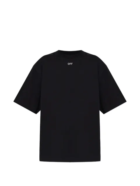 Off-White logo-print Arrows motif T-shirt