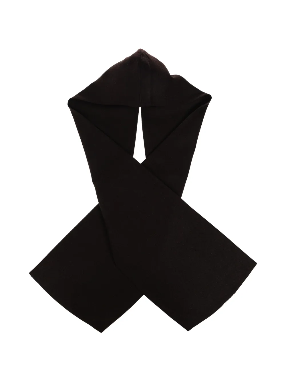 Gestuz Gzvenja hooded scarf - Marrone