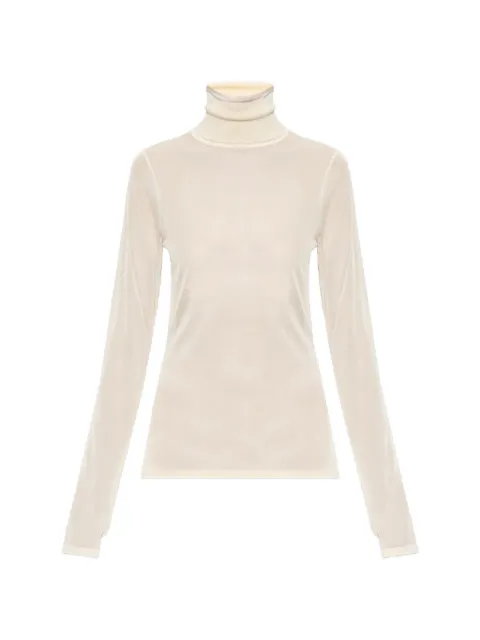 ZIMMERMANN sheer roll-neck top