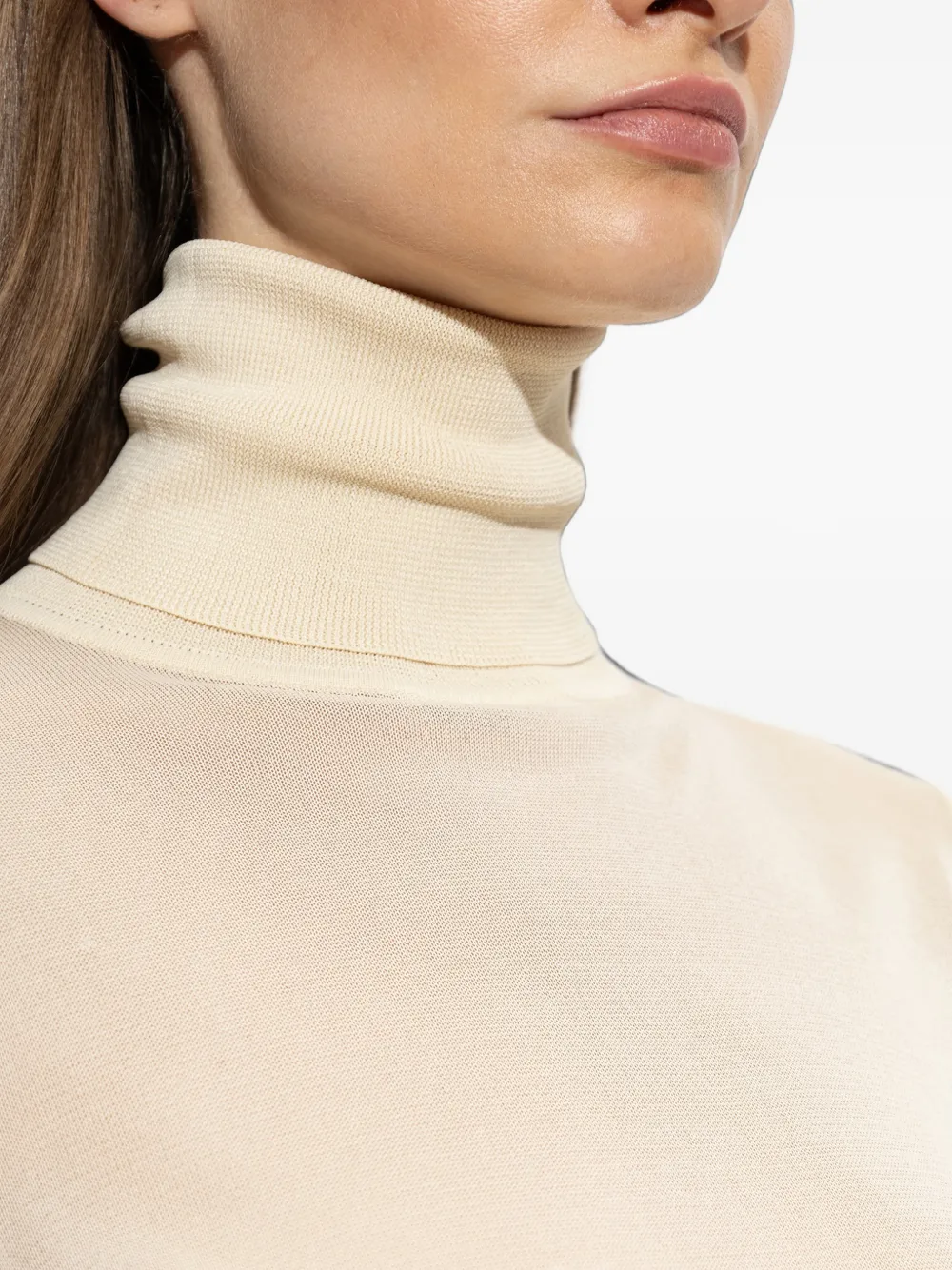 ZIMMERMANN Top met col Beige