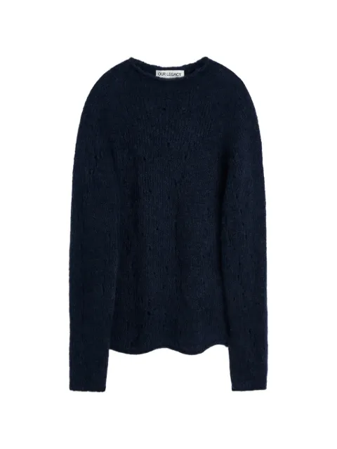 OUR LEGACY distressed sweater