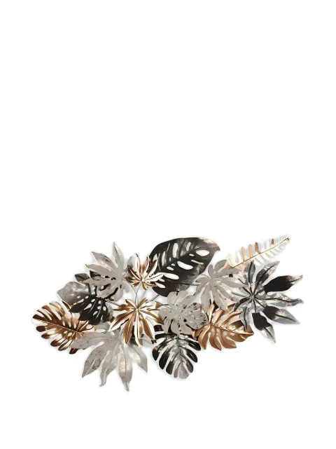 L'OCA NERA leaf-motif wall decoration