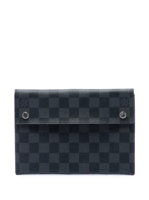 Louis Vuitton Pre-Owned 2019 Damier Graphite Alpha Pochette MM clutch bag