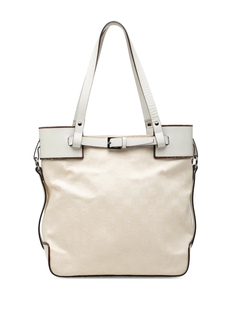Gucci Pre-Owned 2000-2015 GG Canvas tote bag - White