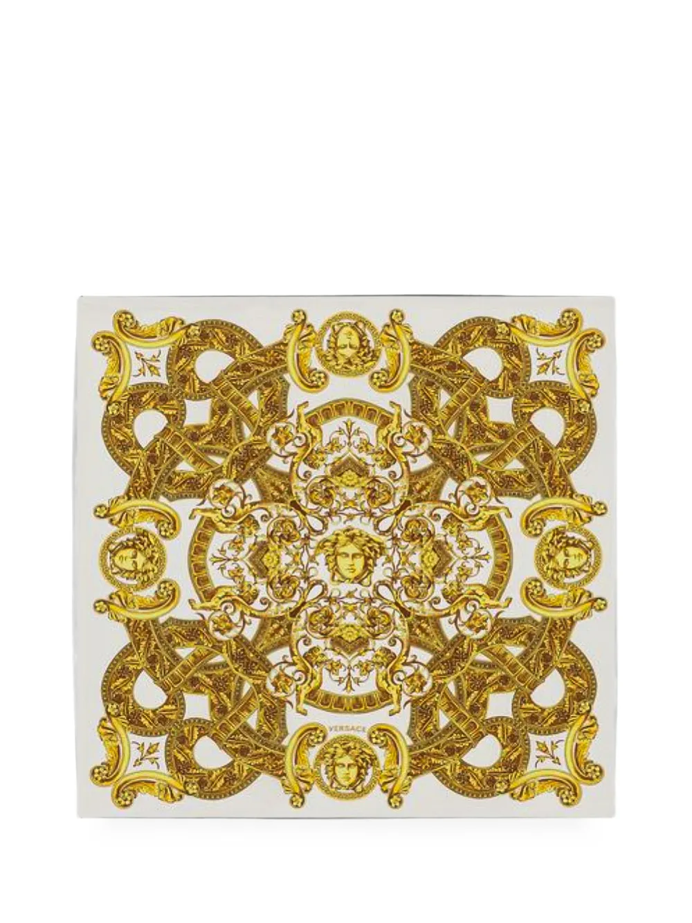 Versace Barocco Medusa scarf - Bianco