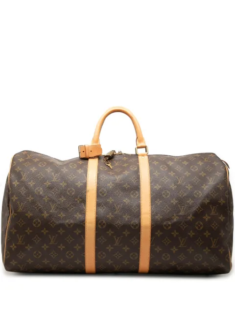 Louis Vuitton Pre-Owned 2002 Monogram Keepall 55 travel bag