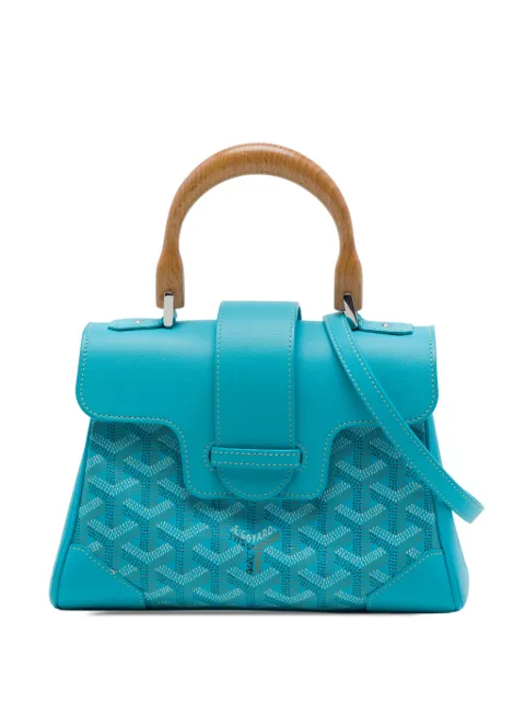 Goyard Pre-Owned 2017 Mini Goyardine Saigon Souple satchel