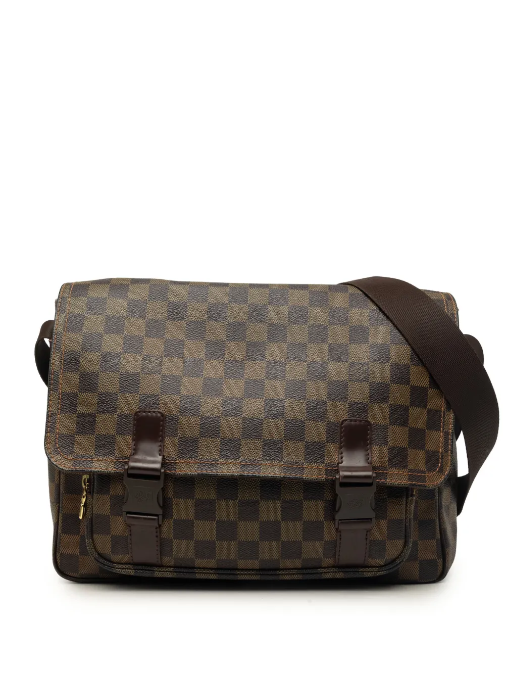 Louis Vuitton Pre-Owned 2006 Damier Ebene Melville crossbody bag - Marrone