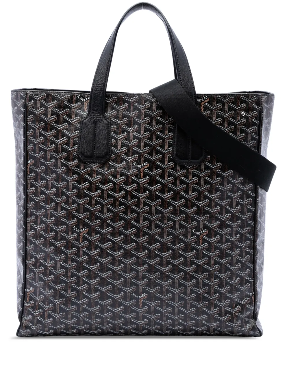 Goyard Pre-Owned 2017 Goyardine Voltaire III satchel - Nero