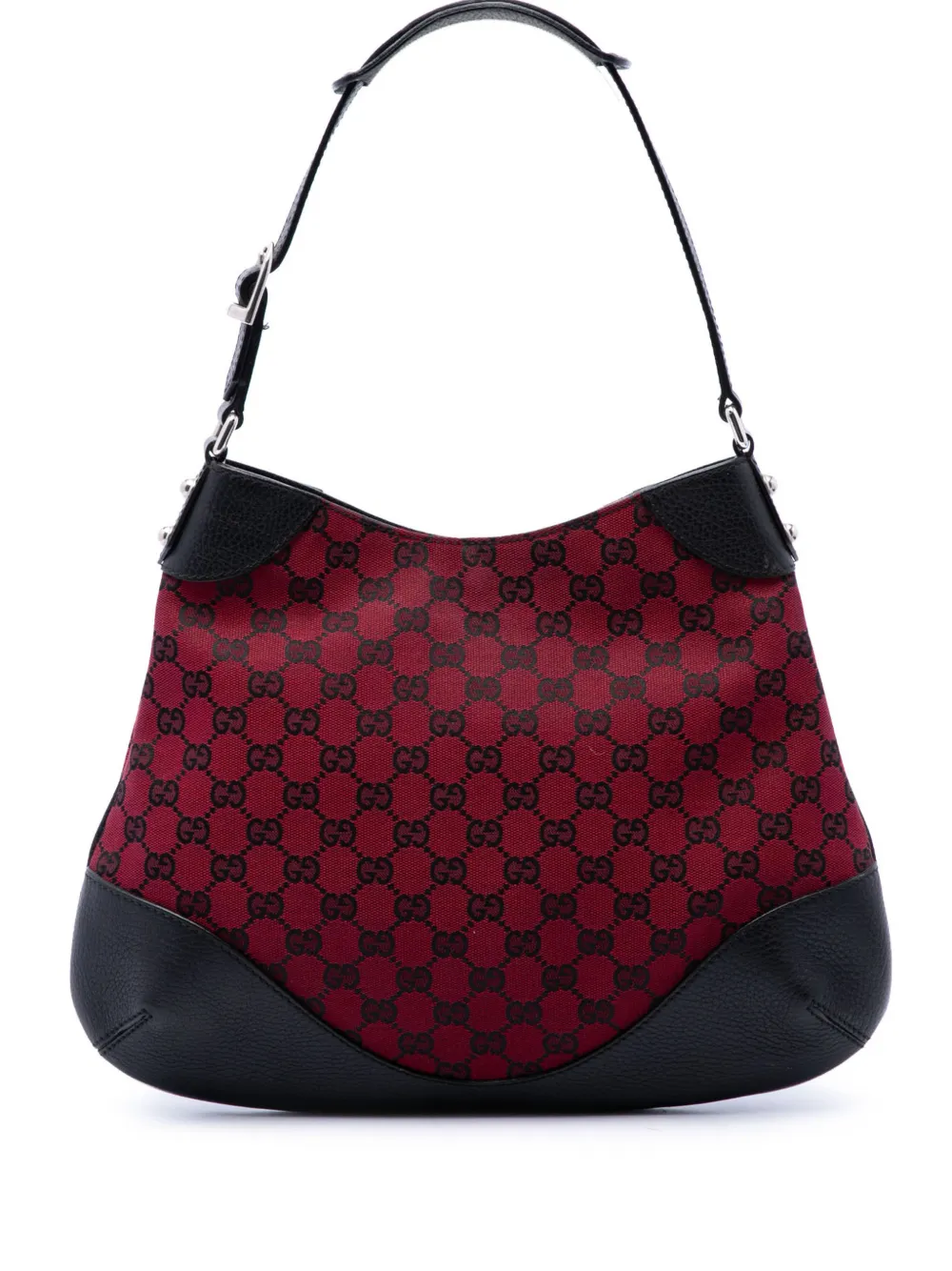 Gucci Pre-Owned 2021-2026 GG Canvas hobo bag - Rosso