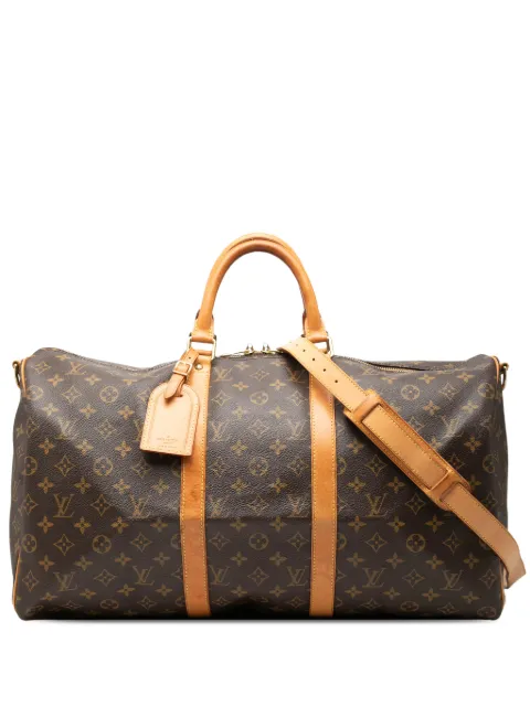 Louis Vuitton Pre-Owned 2005 Monogram Keepall Bandouliere 50 travel bag