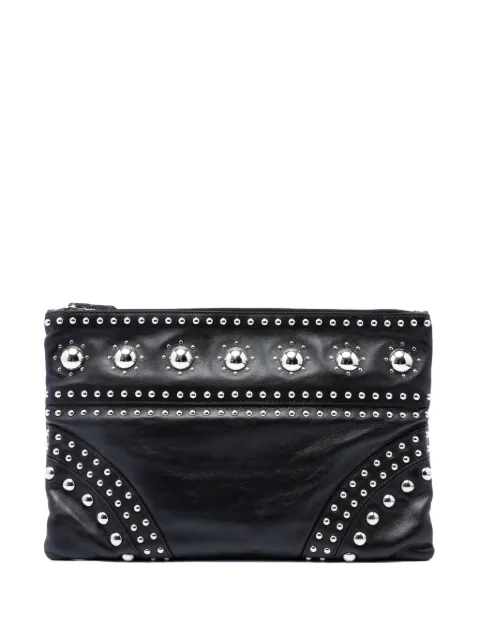 Prada Pre-Owned bolsa de mano de piel de becerro con apliques 2015-2026