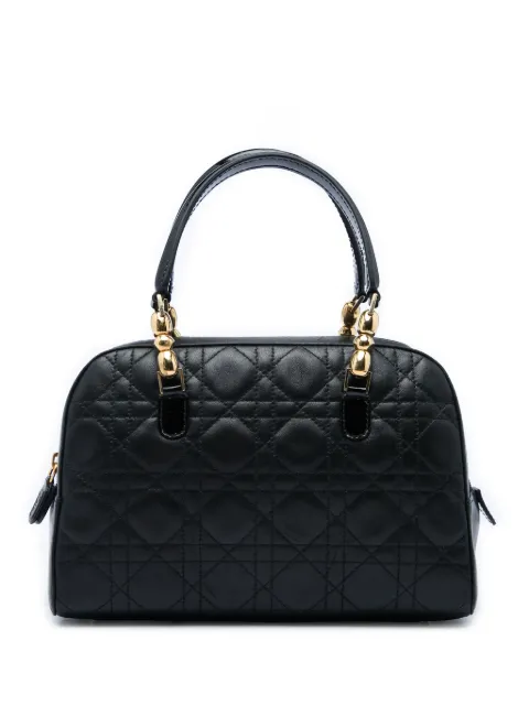 Christian Dior Pre-Owned 2001 Lambskin Cannage Malice handbag