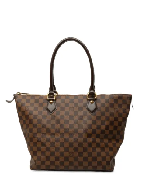 Louis Vuitton Pre-Owned 2008 Damier Ebene Saleya MM tote bag