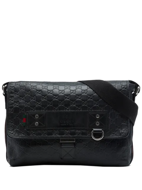 Gucci Pre-Owned 2016-2026 Guccissima Web crossbody bag