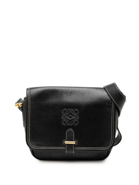 Loewe Pre-Owned 20th Century Leather Anagram crossbody bag