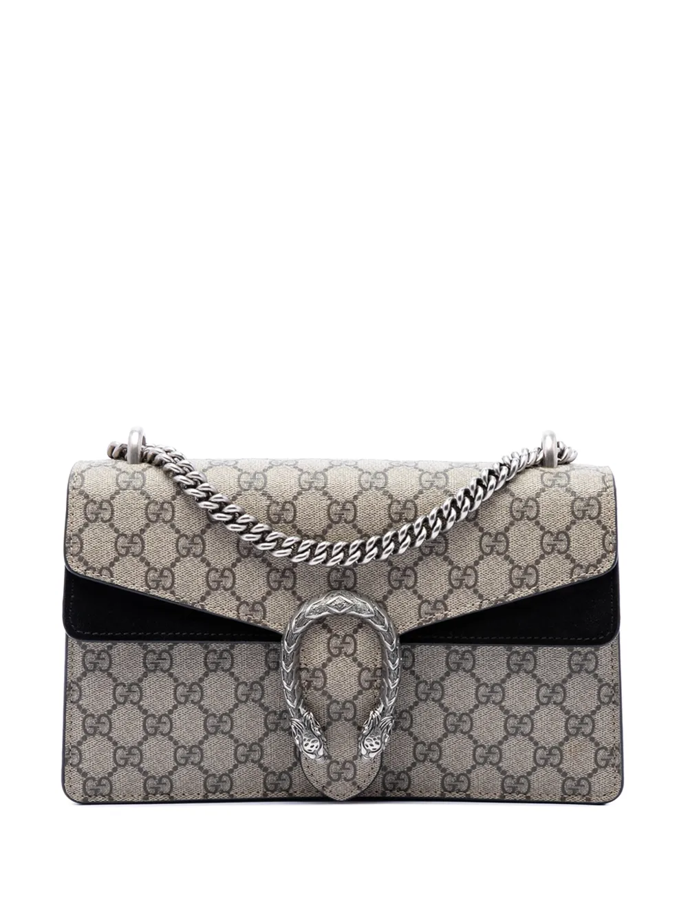 Gucci Pre-Owned 2016-2026 Medium GG Supreme Dionysus shoulder bag - Neutrals