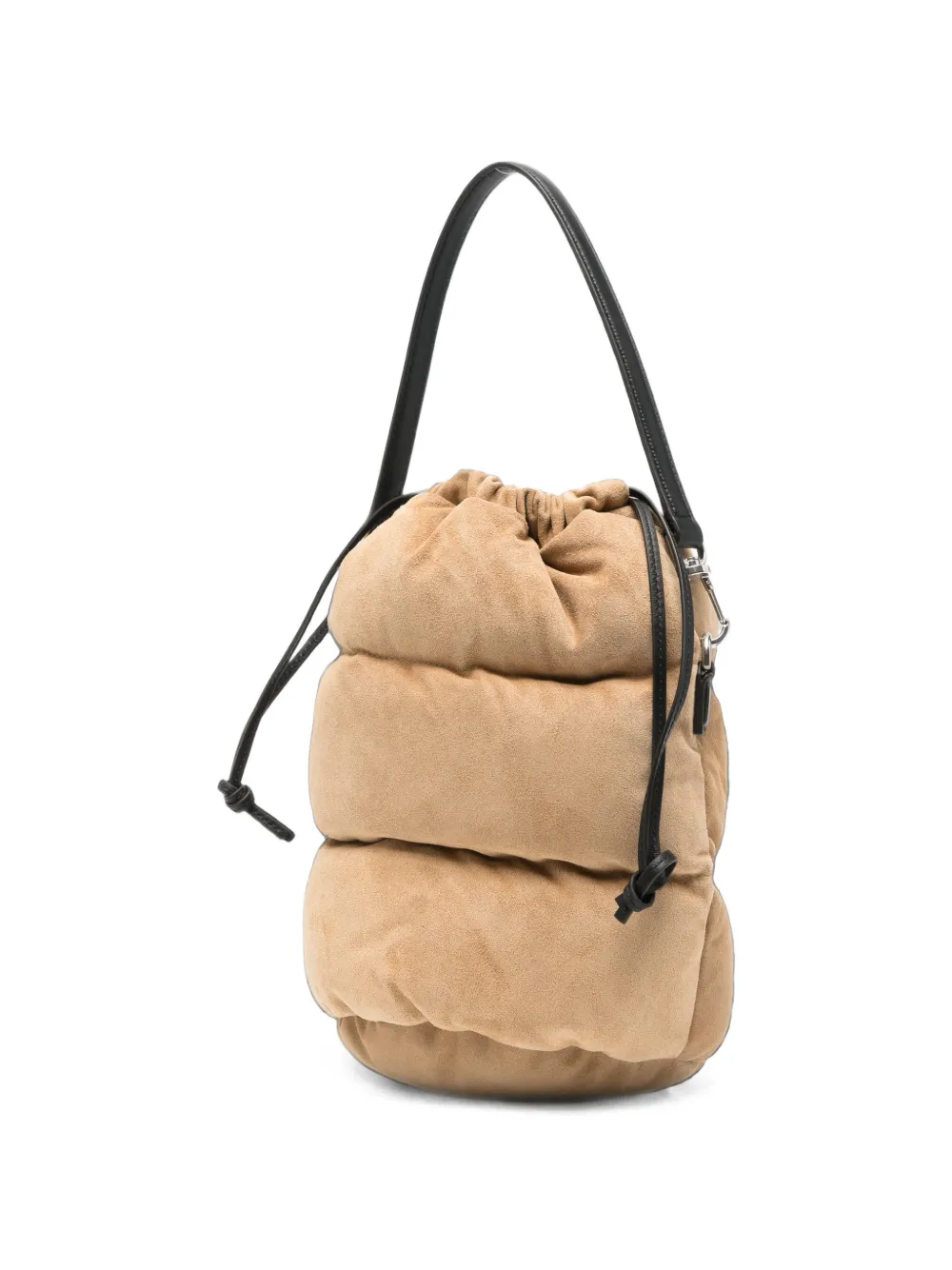 Moncler Caradoc gewatteerde bucket-tas Beige