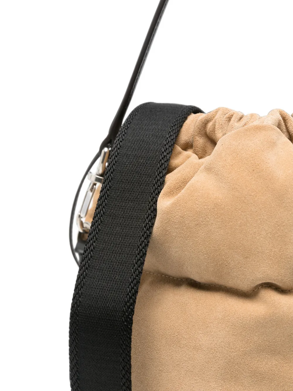 Moncler Caradoc gewatteerde bucket-tas Beige