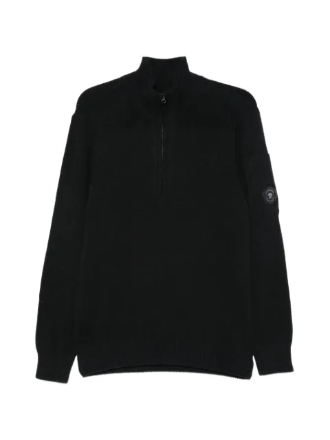 C.P. Company Pullover mit Linsen-Detail