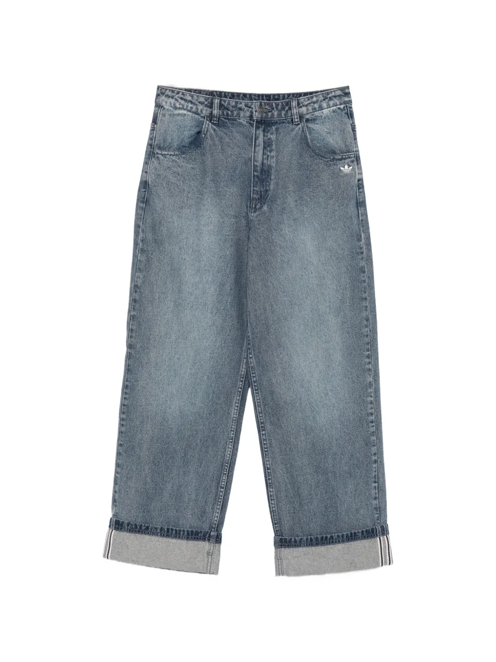 adidas x Song for the Mute wide-leg jeans - Blu