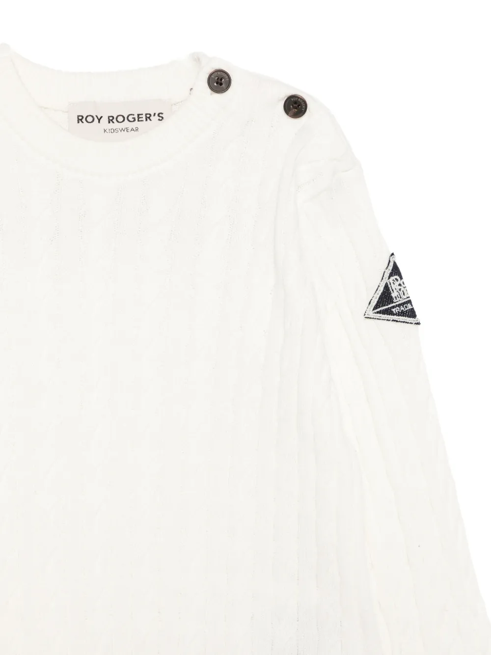 Roy Rogers Kids Kabelgebreide trui Beige