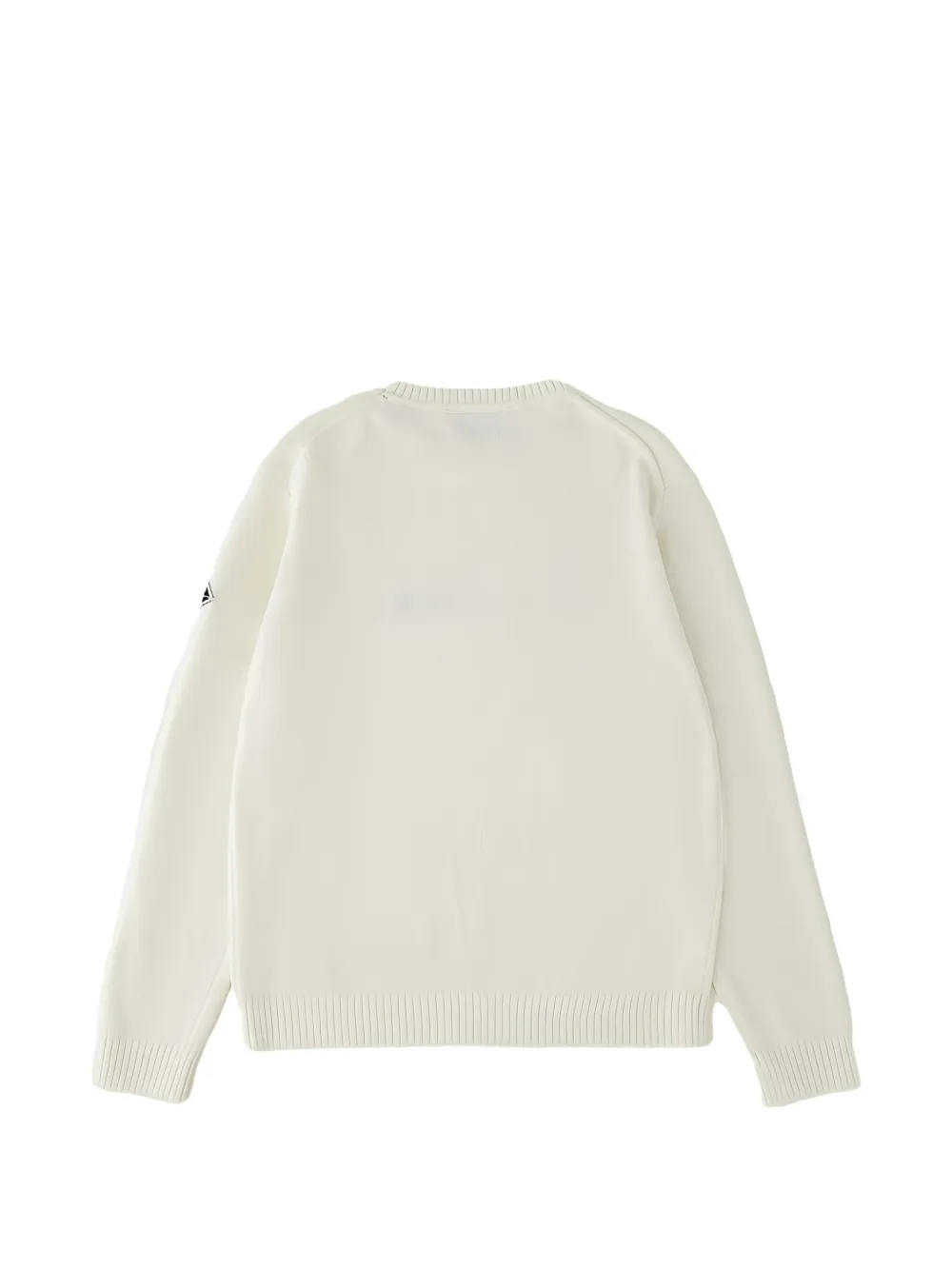 Roy Rogers Kids logo-embroidered sweater Beige