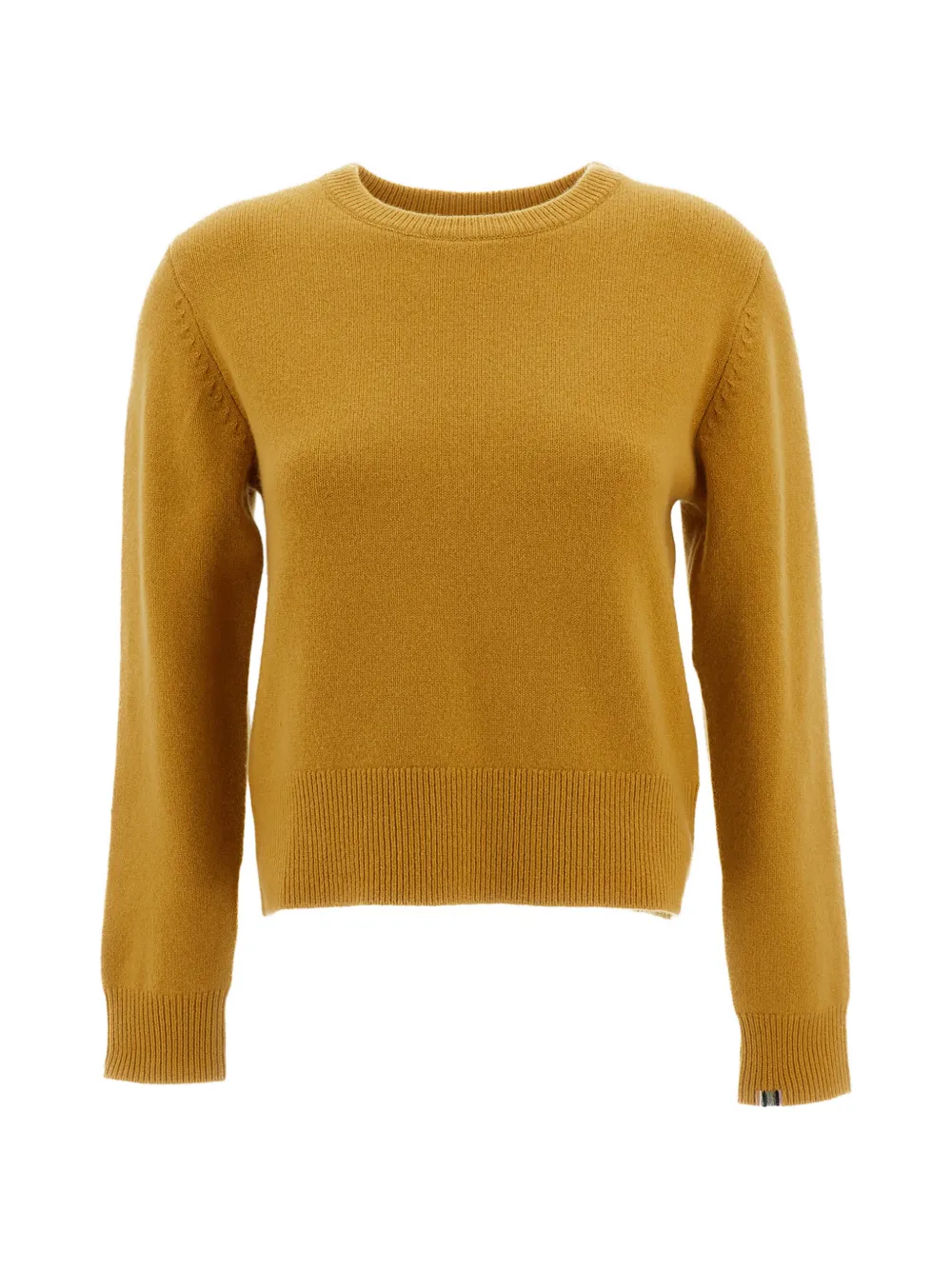Extreme cashmere crew-neck sweater Geel