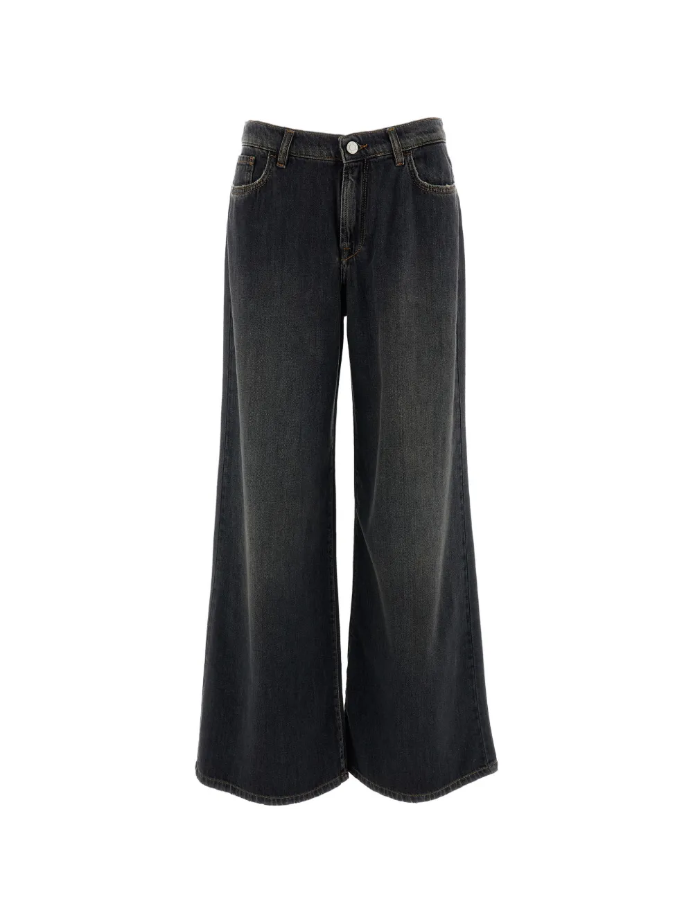 3x1 wide-leg jeans - Nero