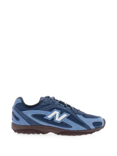 New Balance suede panelled sneakers