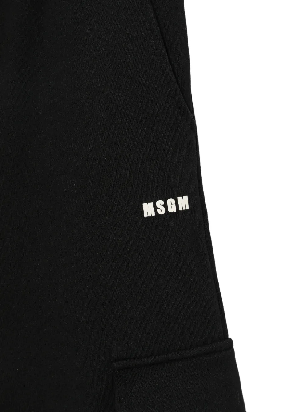 MSGM Kids logo-print track pants Zwart
