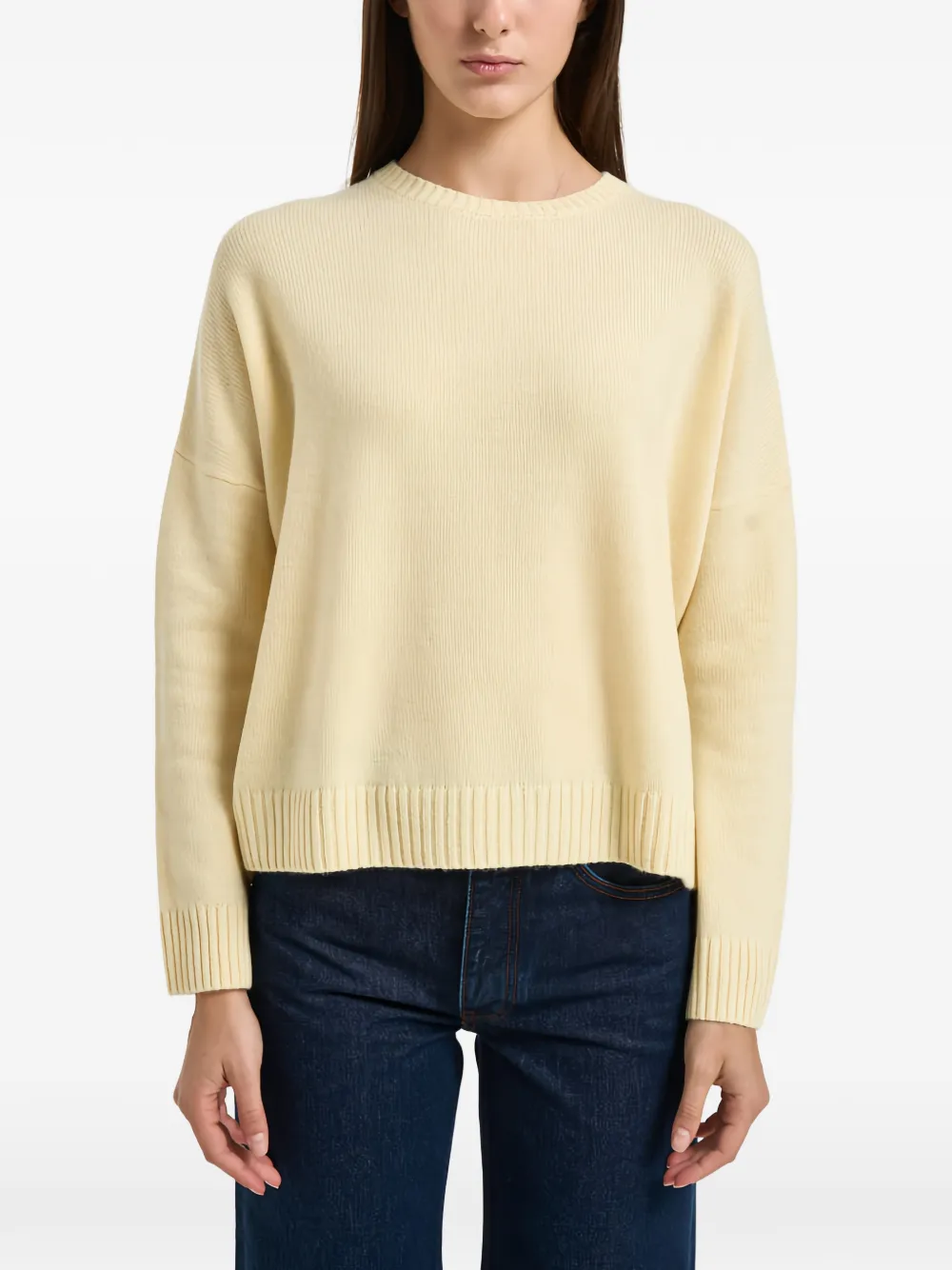 kujten Amelie drop-shoulder sweater