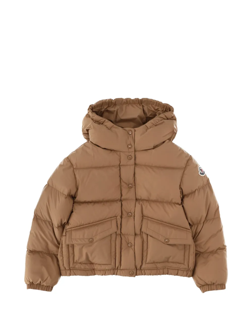 Moncler Enfant Phelanta quilted hooded jacket Bruin