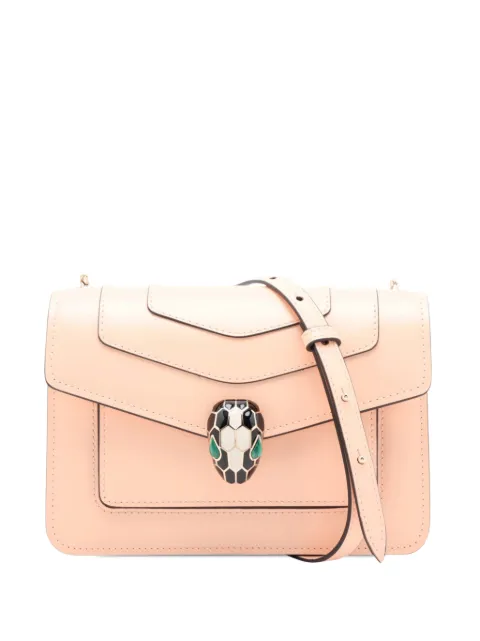 Bvlgari Pre-Owned 2010-2026 Small Leather Square Serpenti Forever Chain crossbody bag