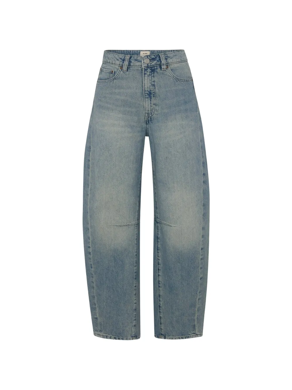 DL1961 Miro faded-effect barrel-leg jeans - Blu