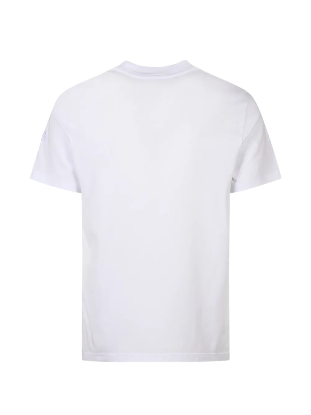 Moncler logo-print T-shirt Wit