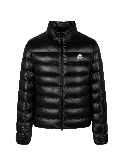 Moncler Sergesta quilted logo-patch jacket