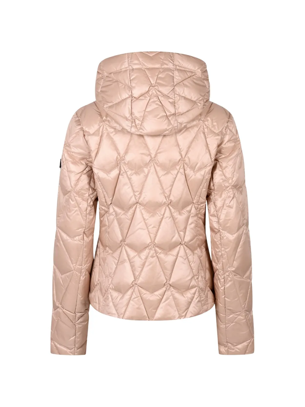 Moose Knuckles quilted hooded jacket Roze