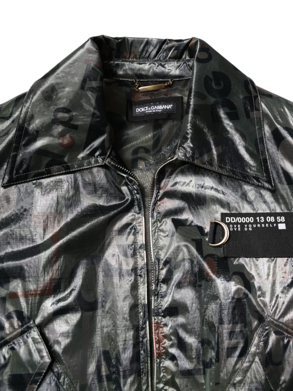 Dolce & Gabbana Bomberjack met logoprint Groen
