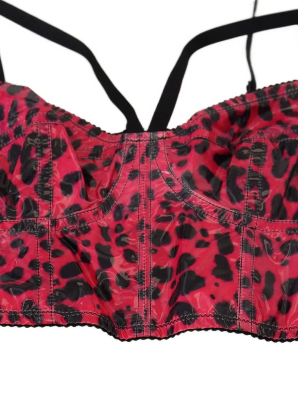 Dolce & Gabbana Top met luipaardprint Roze