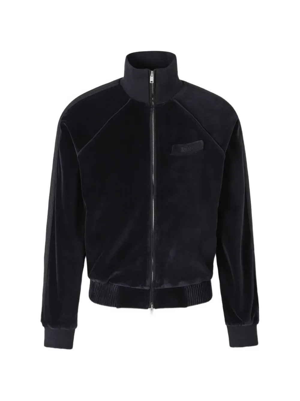 RHUDE velvet-effect raglan-sleeve sweatshirt