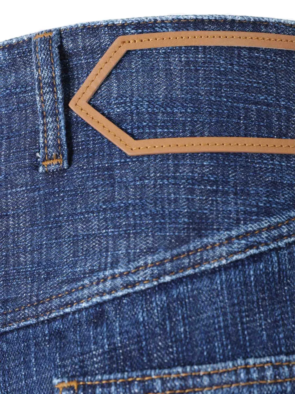 Jacquemus The de-Nîmes Tempo denim broek Blauw