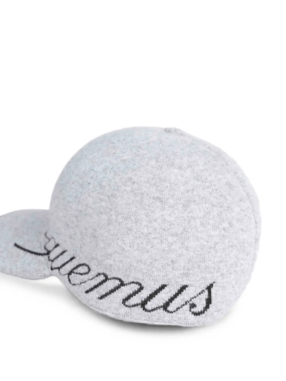 Jacquemus The Atelier honkbalpet met geborduurd logo Grijs